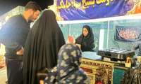 نمایشگاه مشاغل خانگی و غرفه سلامت بسیج جامعه پزشکی در جاسک